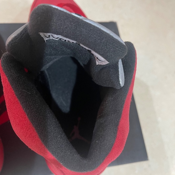 Men’s Air Jordan 5 Retro ‘Red Suede’ -2017 - Picture 10 of 11